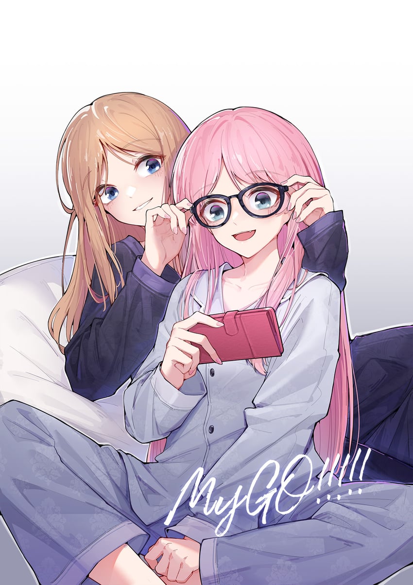 chihaya anon and nagasaki soyo (bang dream! and 1 more) drawn by yun_cao_bing