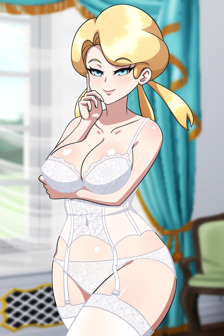 glacia (pokemon and 1 more) drawn by yensh