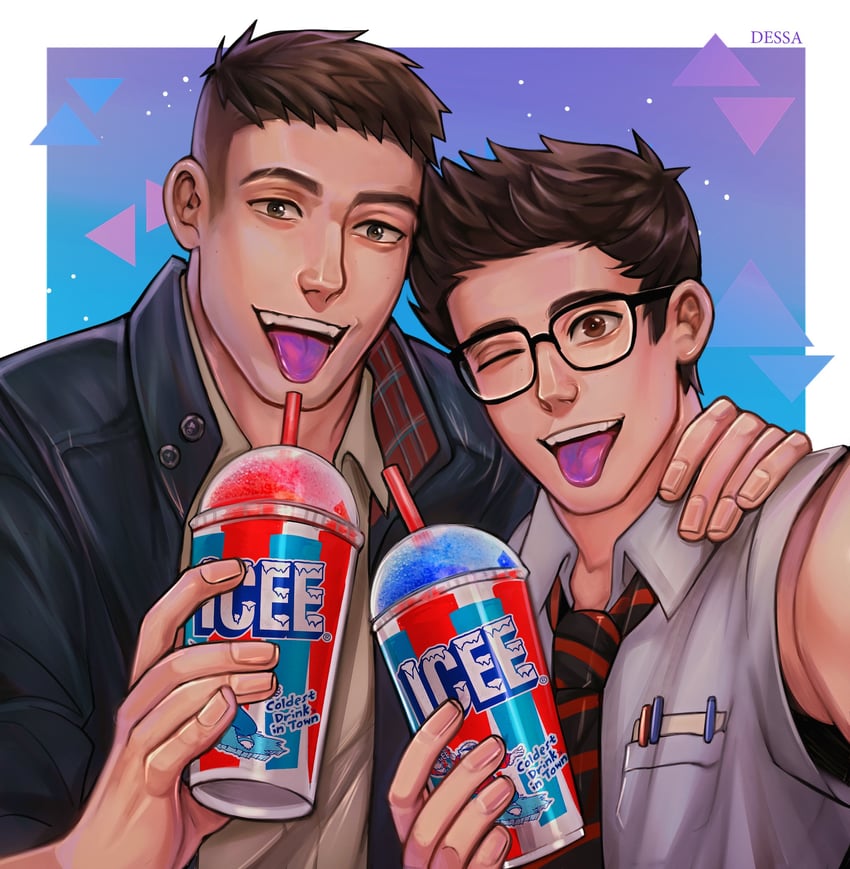 david king and dwight fairfield (dead by daylight) drawn by dessa_nya