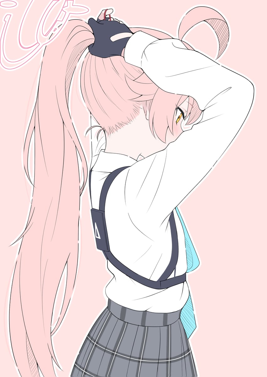 hoshino (blue archive) drawn by mistel_(sukebemistel)