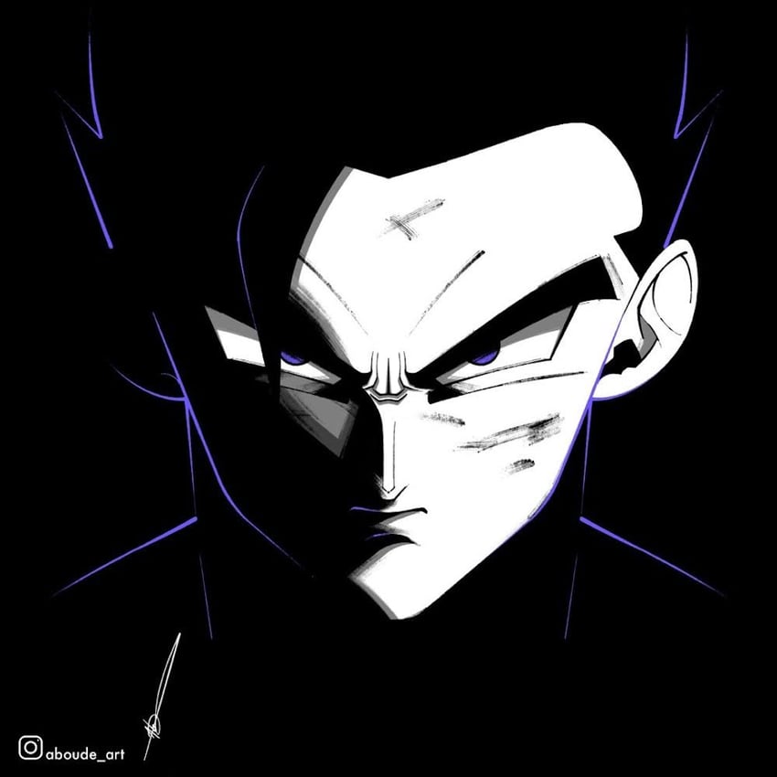 son gohan (dragon ball and 1 more) drawn by aboude_art