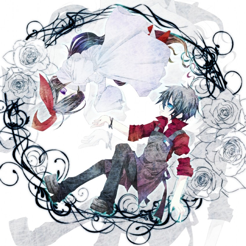 alphonse michel and ophelia (bemani and 1 more) drawn by mocb