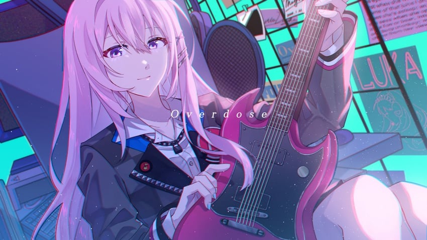 megurine luka and leo/need luka (vocaloid and 2 more) drawn by parang_99