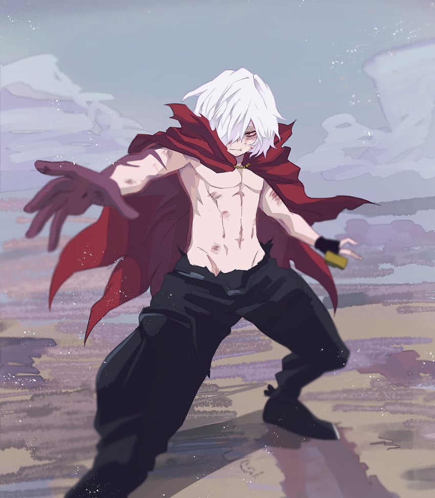 shigaraki tomura (boku no hero academia) drawn by anoko_(darenokoanoko)