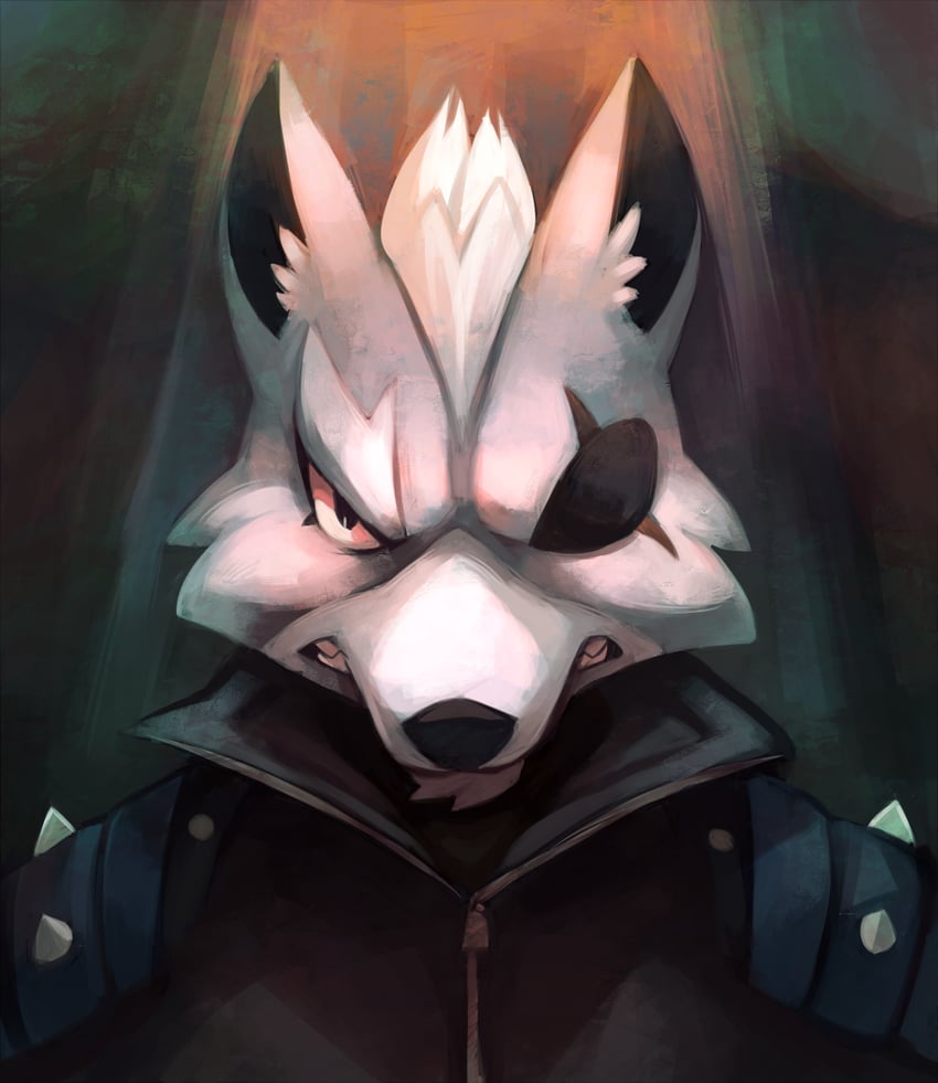 wolf o'donnell (star fox) drawn by salanchu