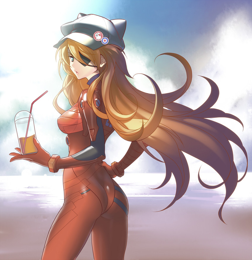 souryuu asuka langley (neon genesis evangelion and 2 more) drawn by souma_kira