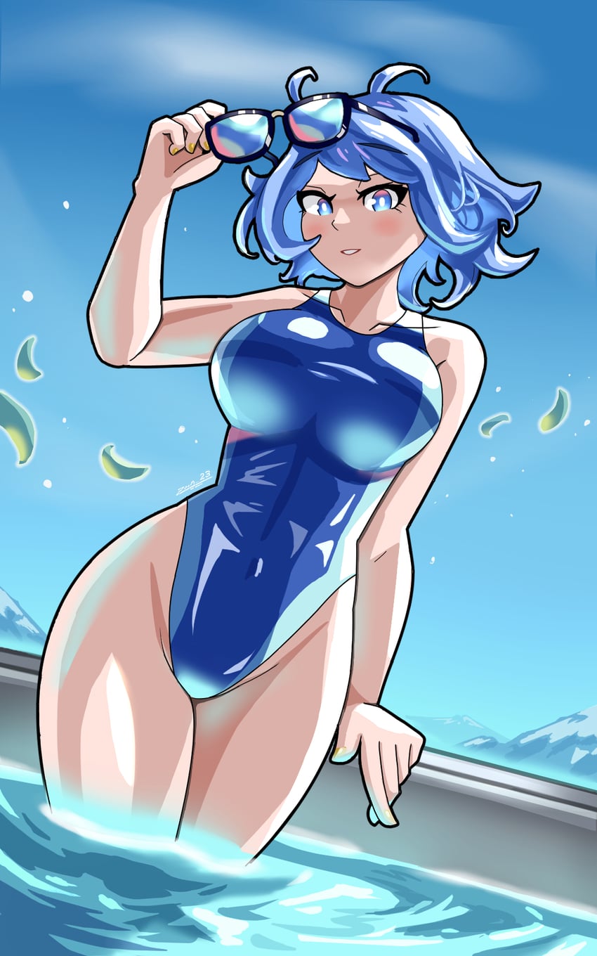 hado nejire (boku no hero academia) drawn by zer0z_vi