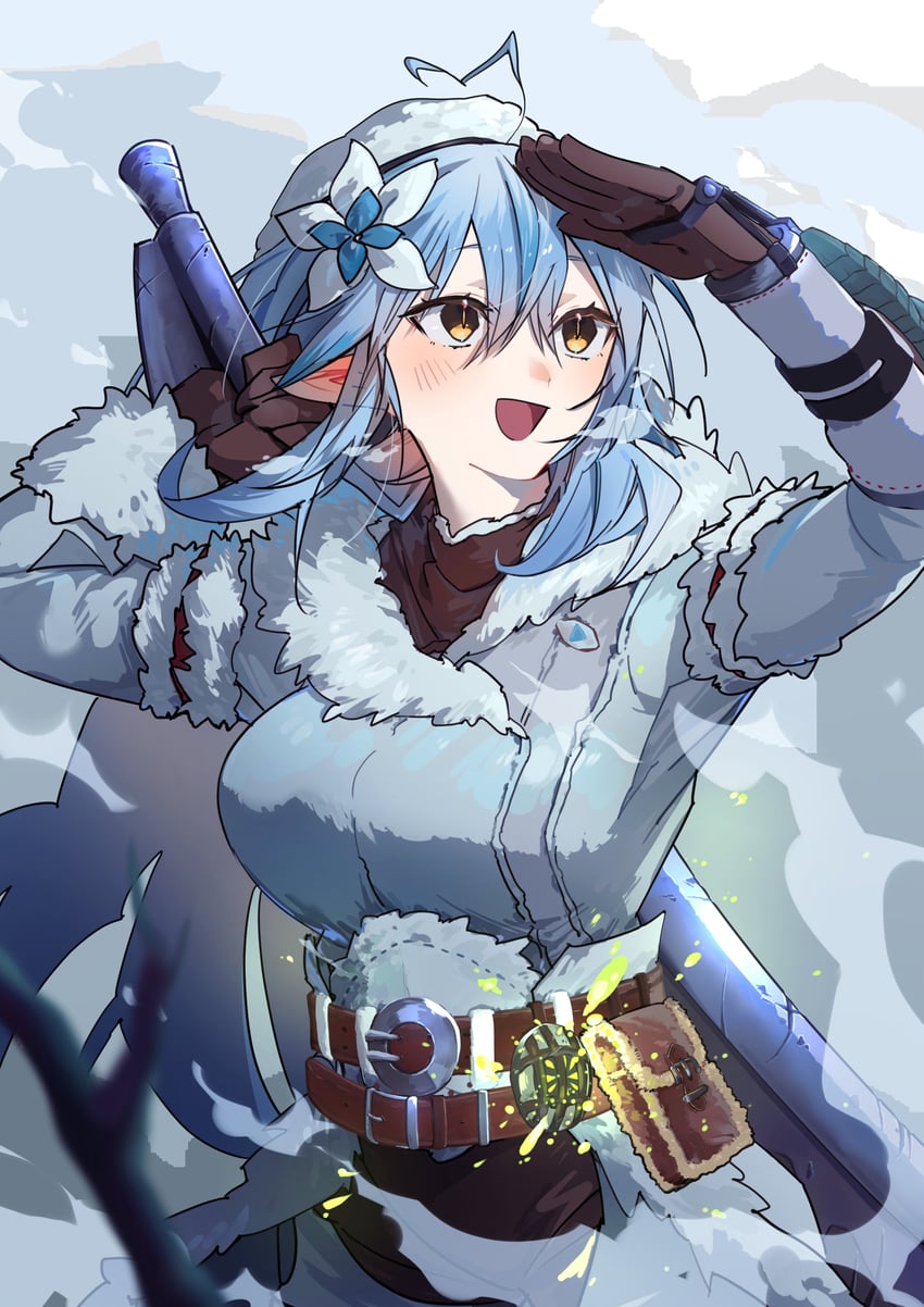 yukihana lamy (hololive and 2 more) drawn by aasu_(mhgbh510)