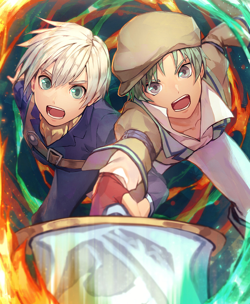 ruca milda and spada belforma (tales of and 1 more) drawn by penguu_(green528)