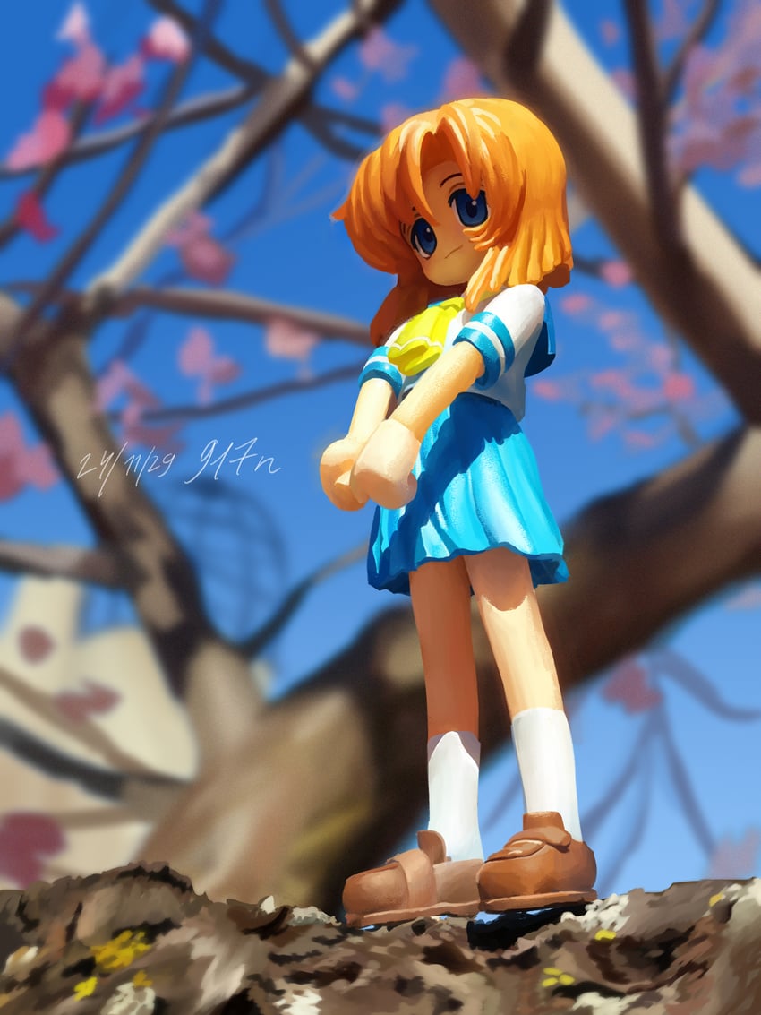 ryuuguu rena (higurashi no naku koro ni) drawn by 917n