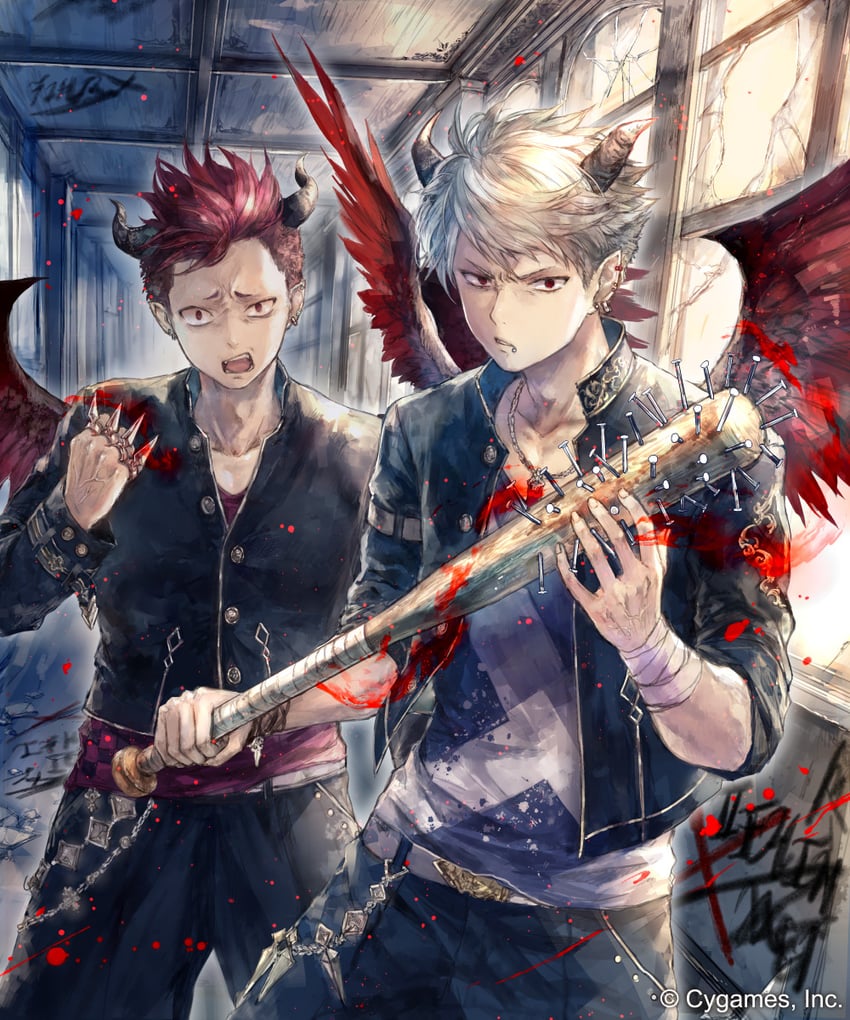shingeki no bahamut and 1 more drawn by onineko