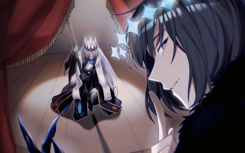 morgan le fay and oberon (fate and 1 more)