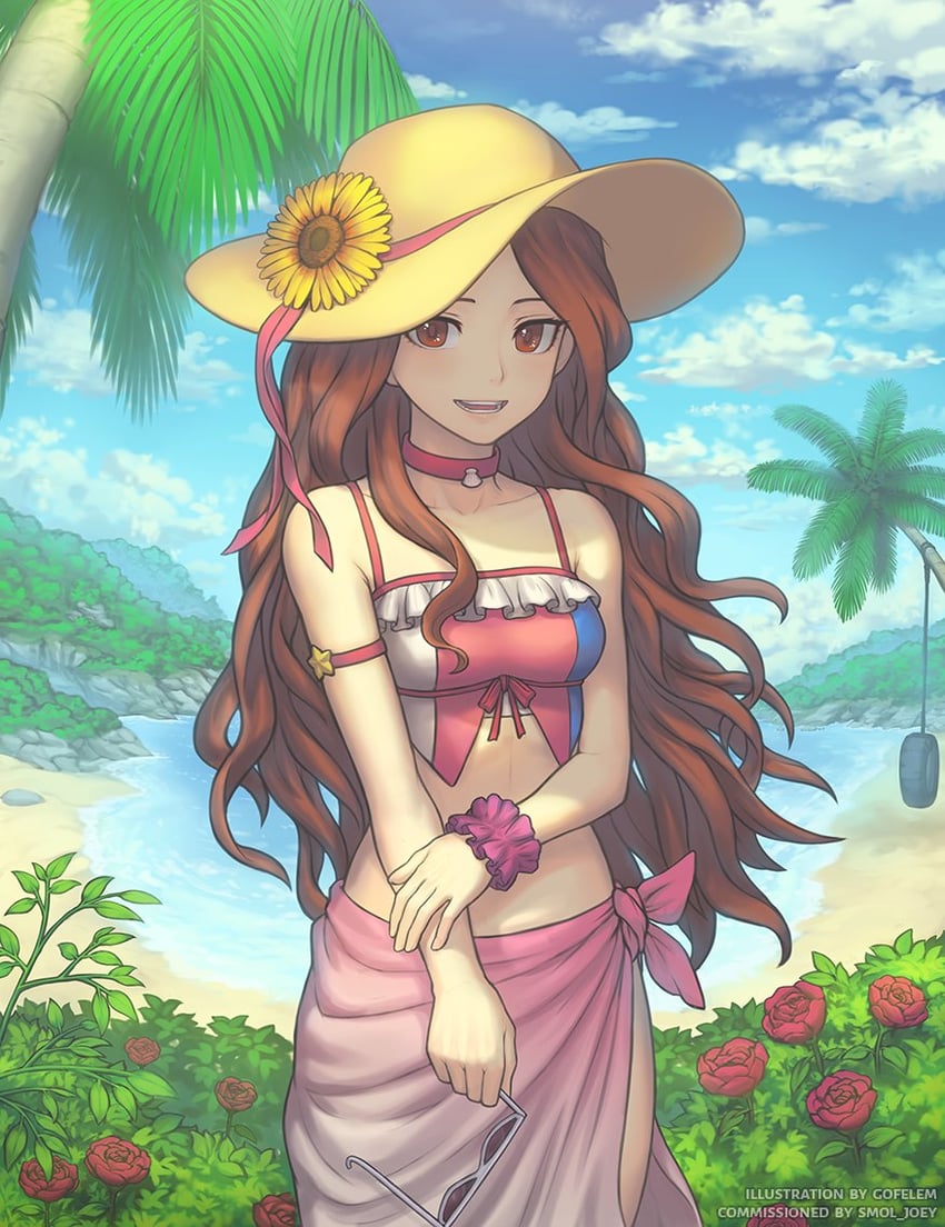 raimon natsumi (inazuma eleven go and 1 more) drawn by gofelem