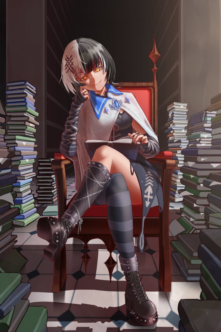 shiori novella (hololive and 2 more) drawn by a_baker_i_am