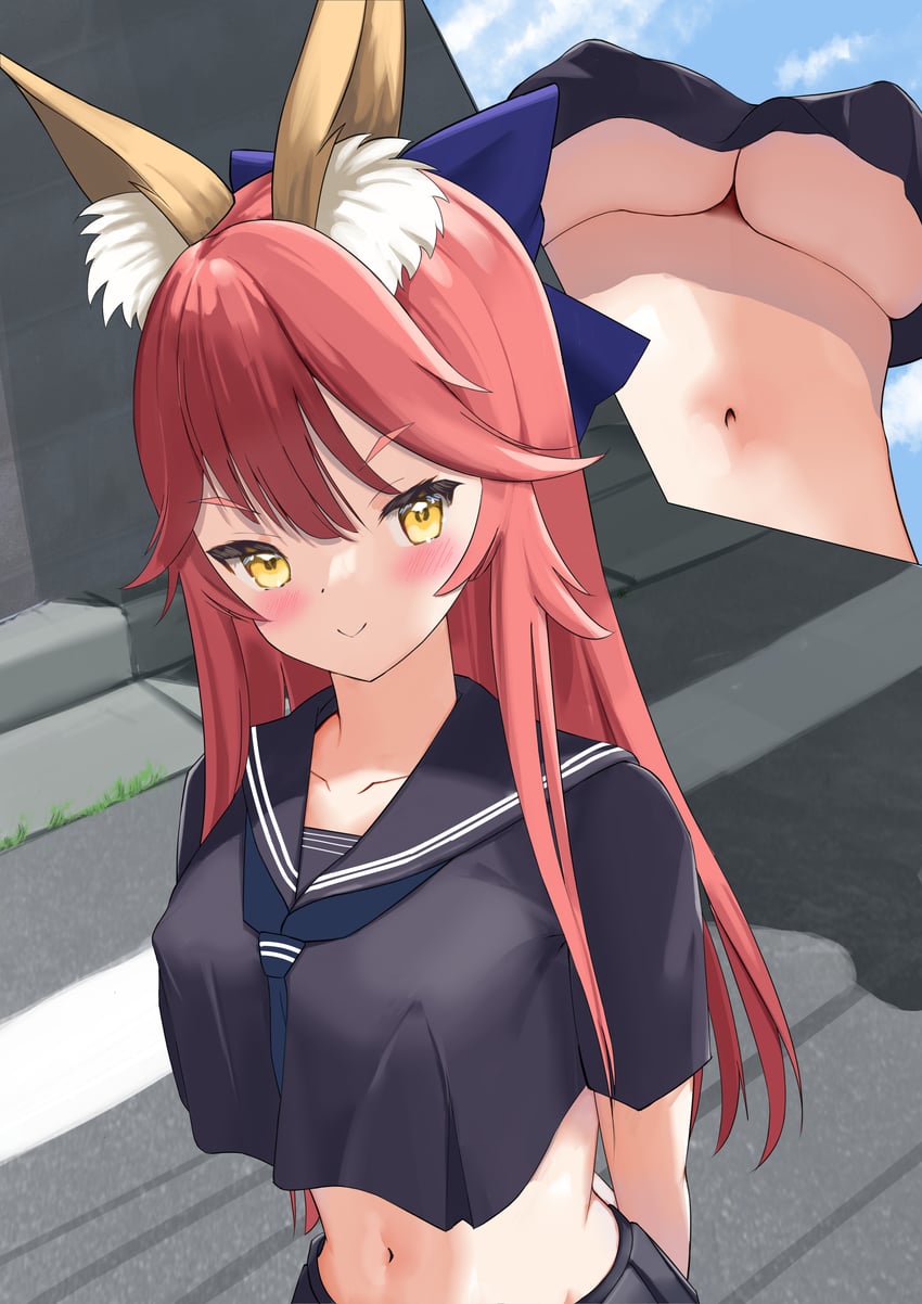 tamamo and tamamo no mae (fate and 1 more) drawn by nikuromuline