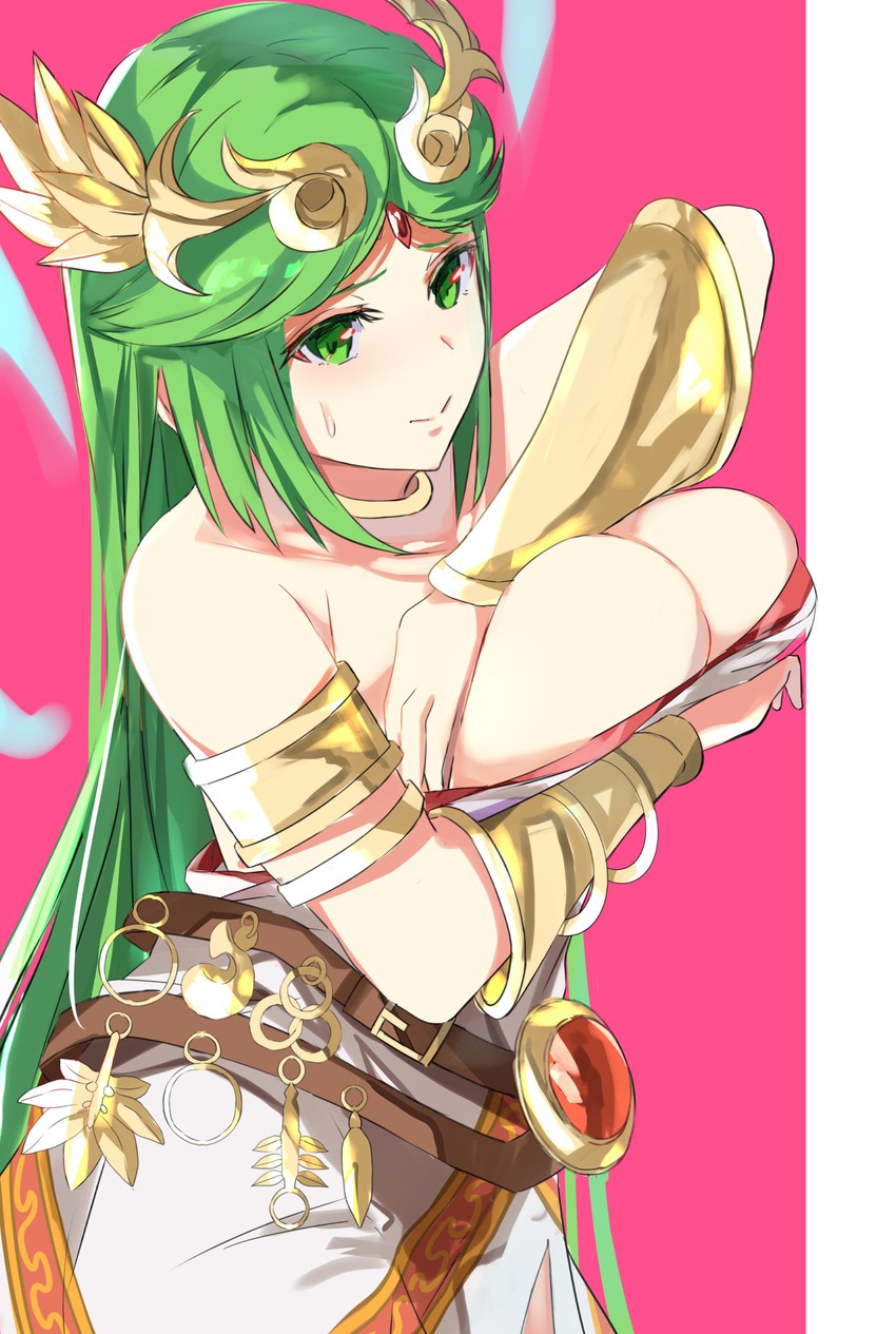 palutena (kid icarus and 1 more) drawn by tomas_(kaosu22)