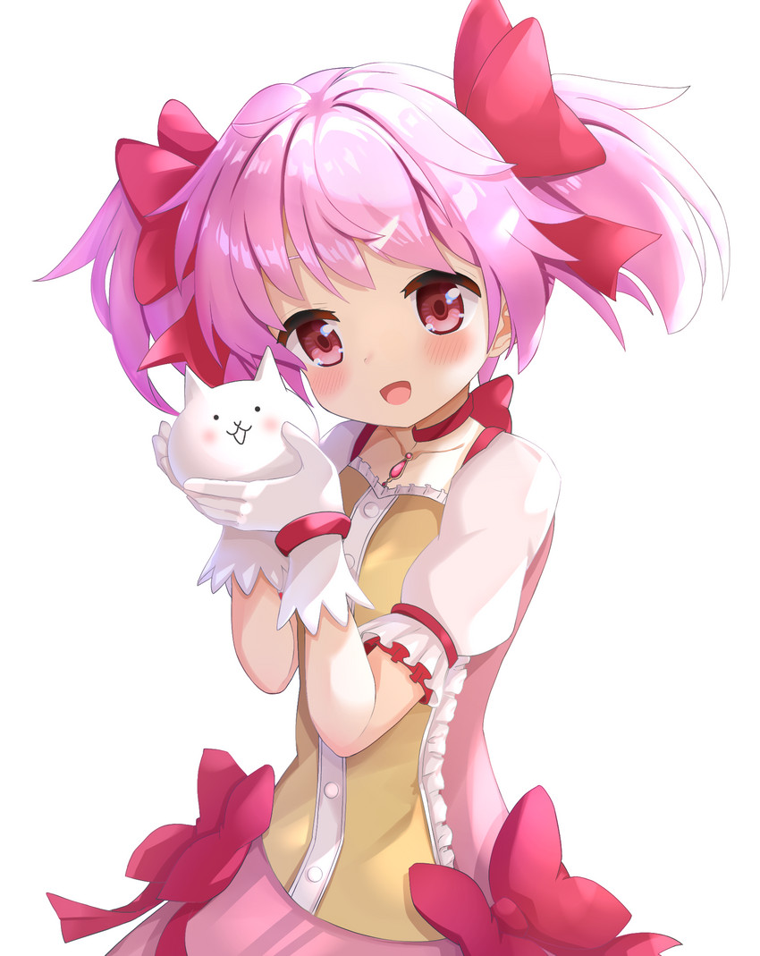 kaname madoka (mahou shoujo madoka magica and 1 more) drawn by nekopurin_(nyanko_prin)