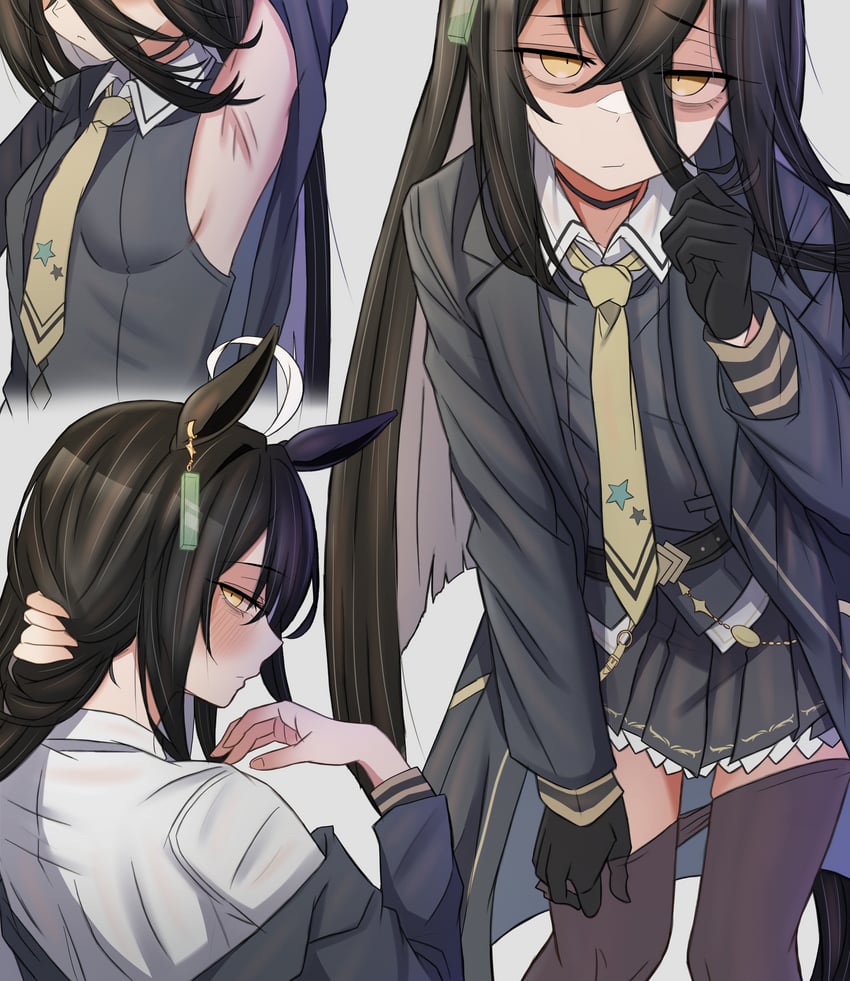 manhattan cafe (umamusume) drawn by leogust
