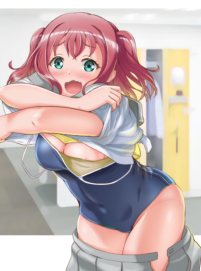 kurosawa ruby (love live! and 1 more) drawn by gonta_(gshoutai)