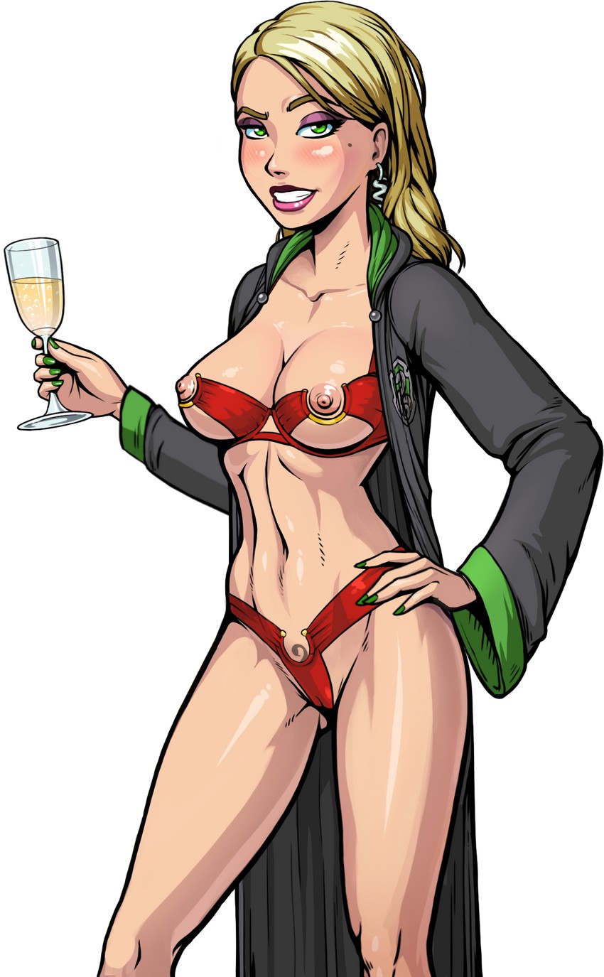 daphne greengrass (wizarding world and 2 more) drawn by valerii_siserg