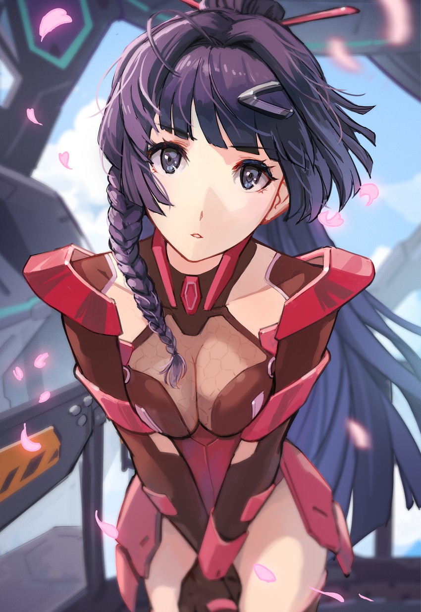 raiden mei (honkai and 1 more) drawn by kai1up