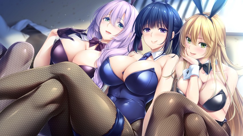 takasu yoshika, amamiya imari, and nagaoka rito (nee nee nee) drawn by choco_chip