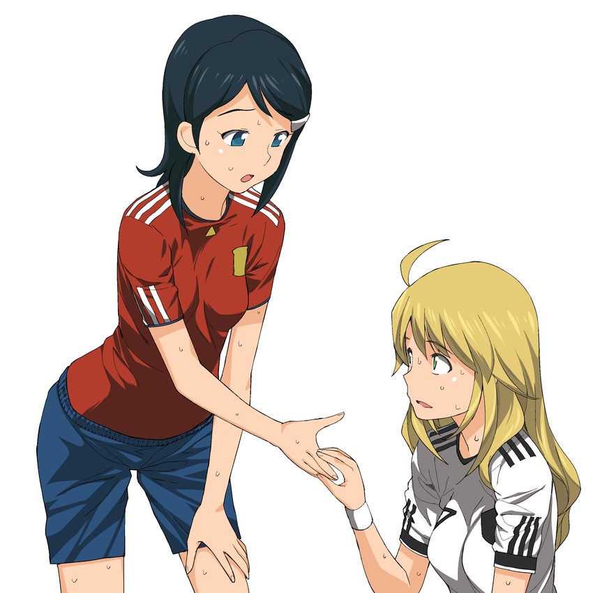 hoshii miki and mizutani eri (idolmaster and 3 more) drawn by a1_(initial-g)