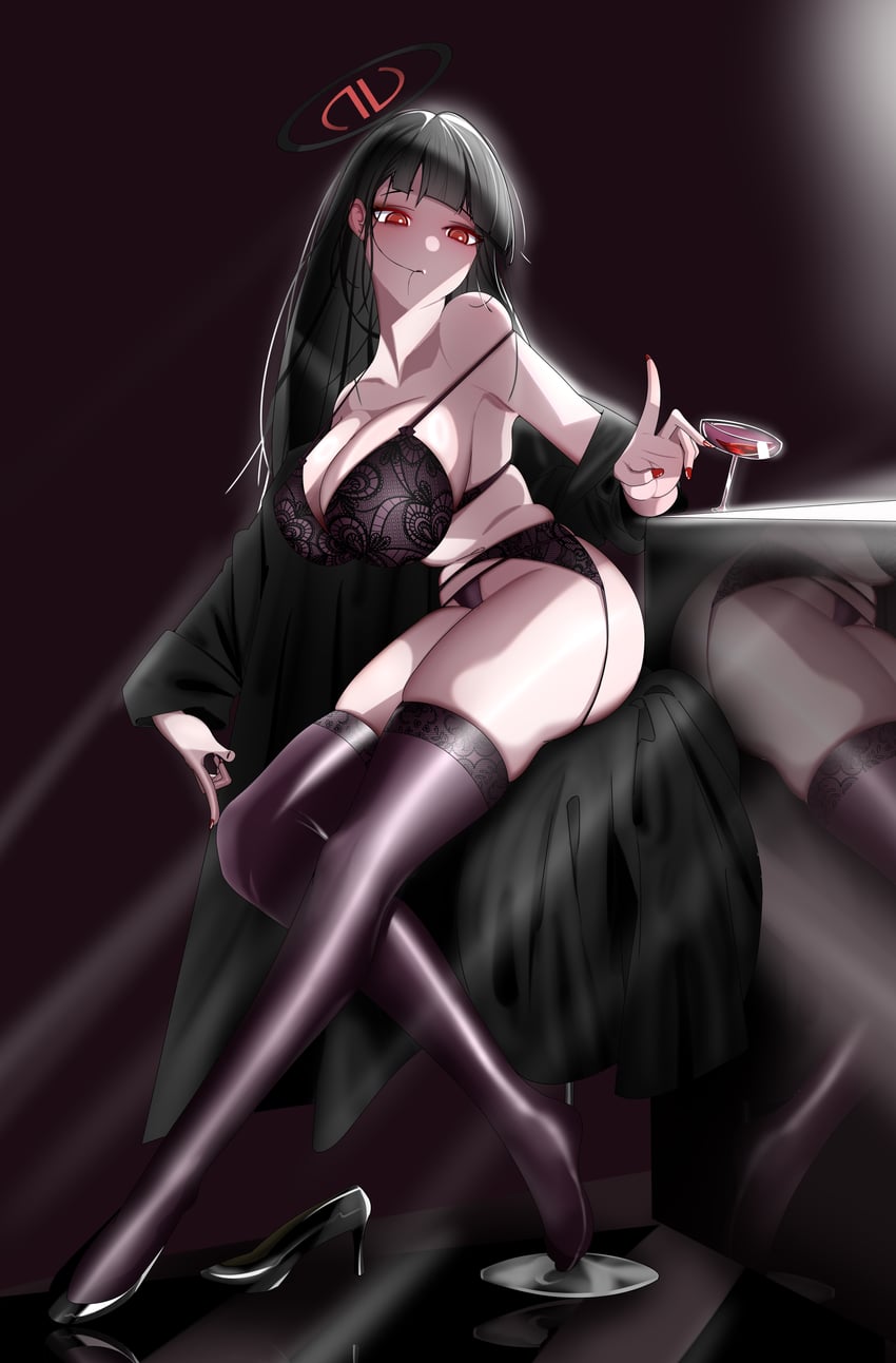 rio (blue archive) drawn by umacastle