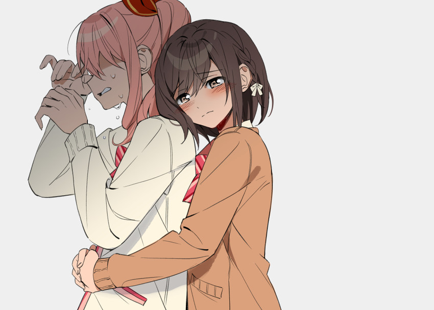 shinonome ena and akiyama mizuki (project sekai) drawn by namgic
