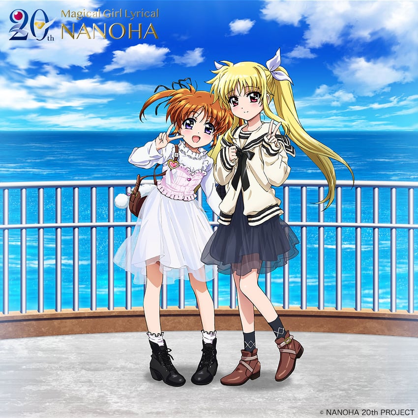 fate testarossa and takamachi nanoha (lyrical nanoha and 1 more)