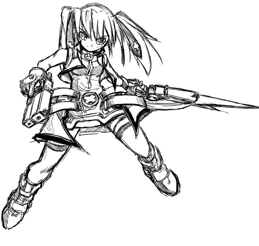 teana lanster and cross mirage (lyrical nanoha and 1 more) drawn by yuuka_(o.t.kingdom)