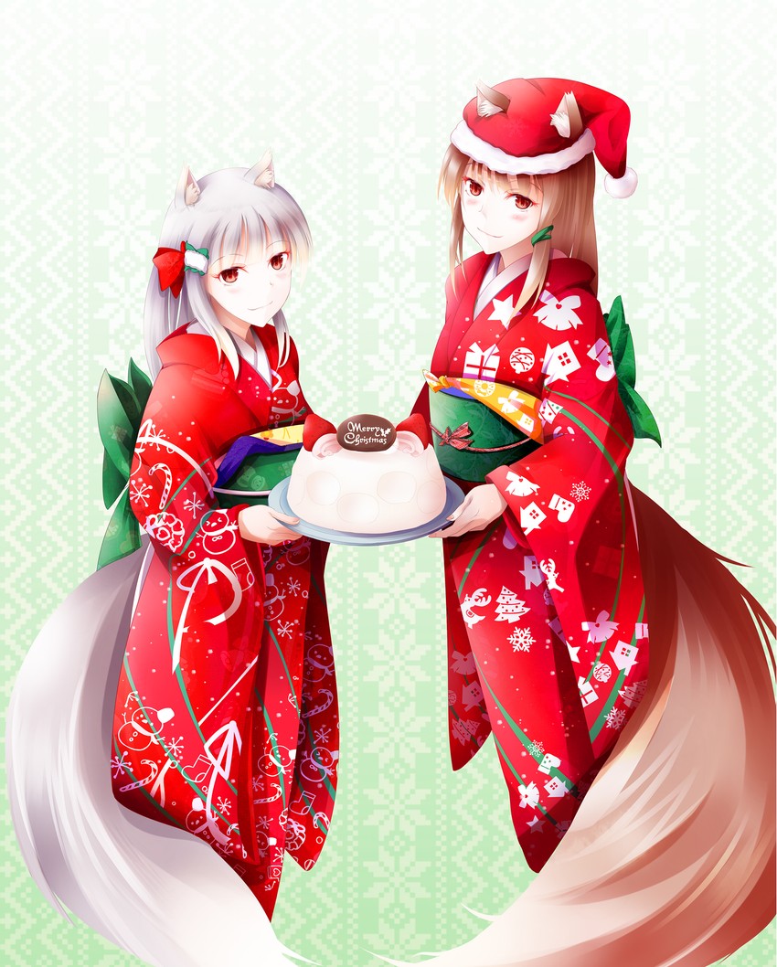 holo and myuri (spice and wolf and 1 more) drawn by fudo_shin