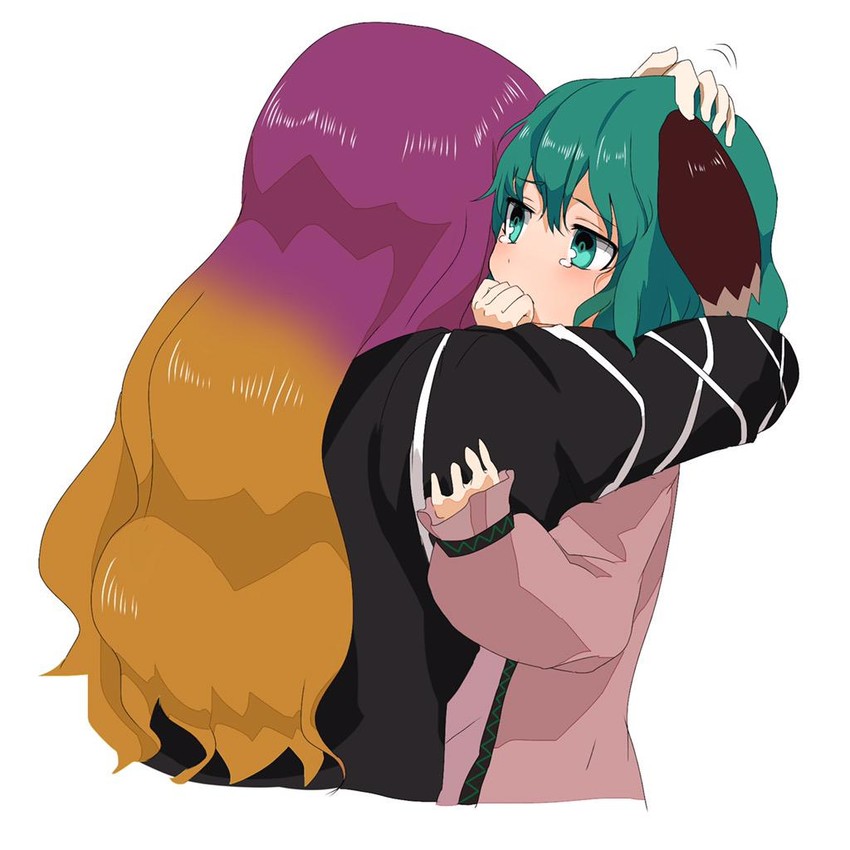 hijiri byakuren and kasodani kyouko (touhou) drawn by doroame_(ameyu)