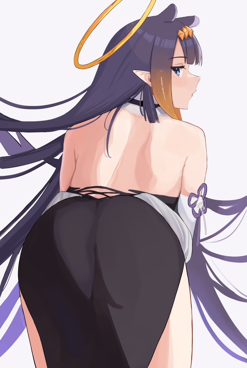 ninomae ina'nis (hololive and 1 more) drawn by ku_roiko