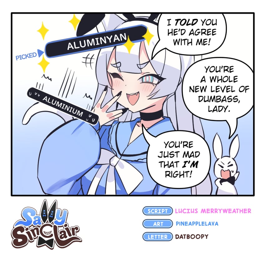 sally sinclair (original) drawn by merryweather and pineapple_(pine)
