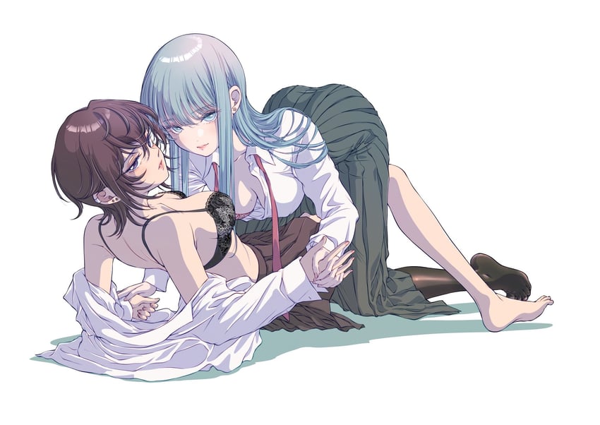 taki fuuko and asahina yuni (kyou wa kanojo ga inai kara) drawn by iwami_kiyoko