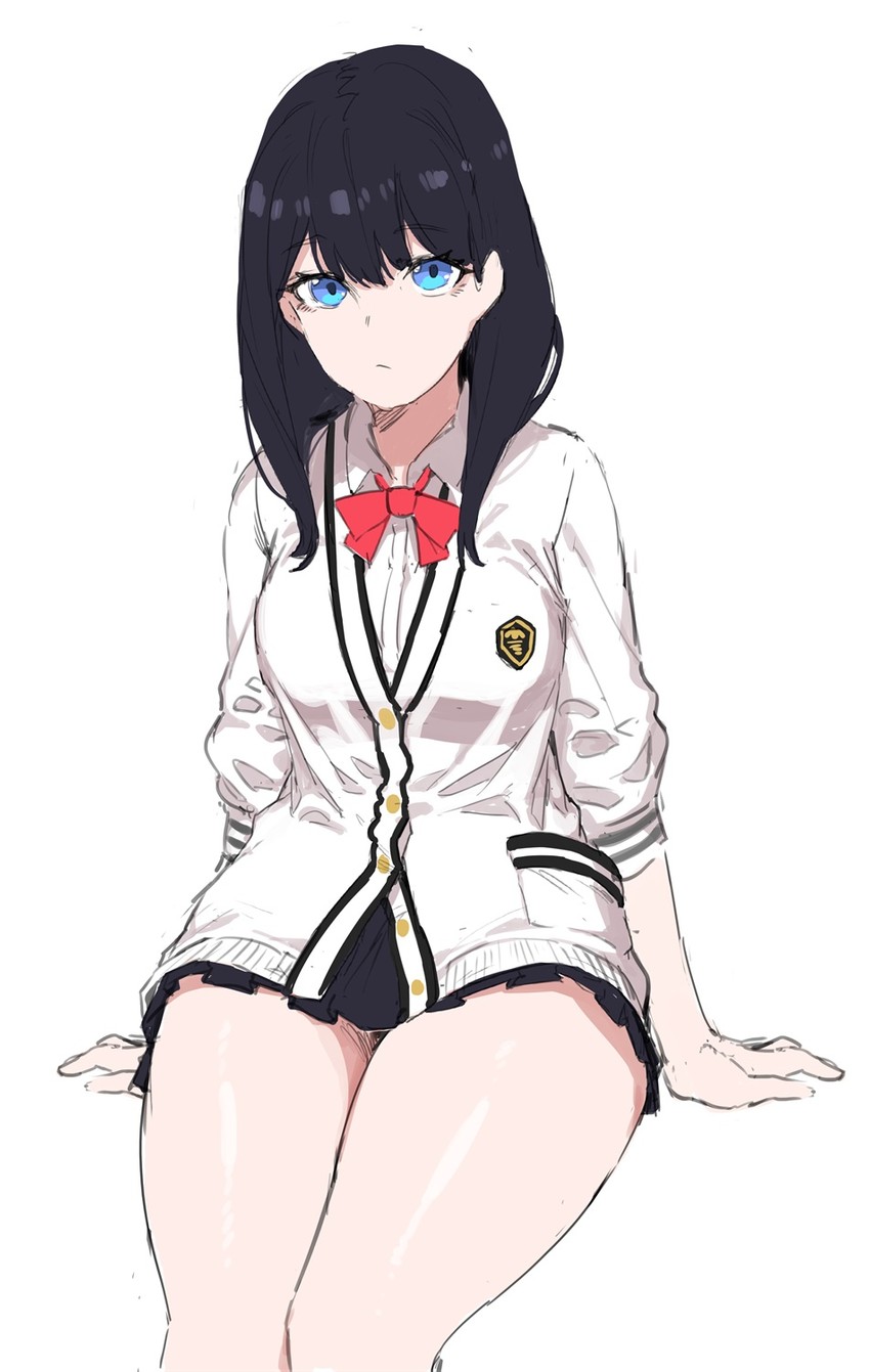 takarada rikka (gridman universe and 1 more) drawn by xiangzi_box