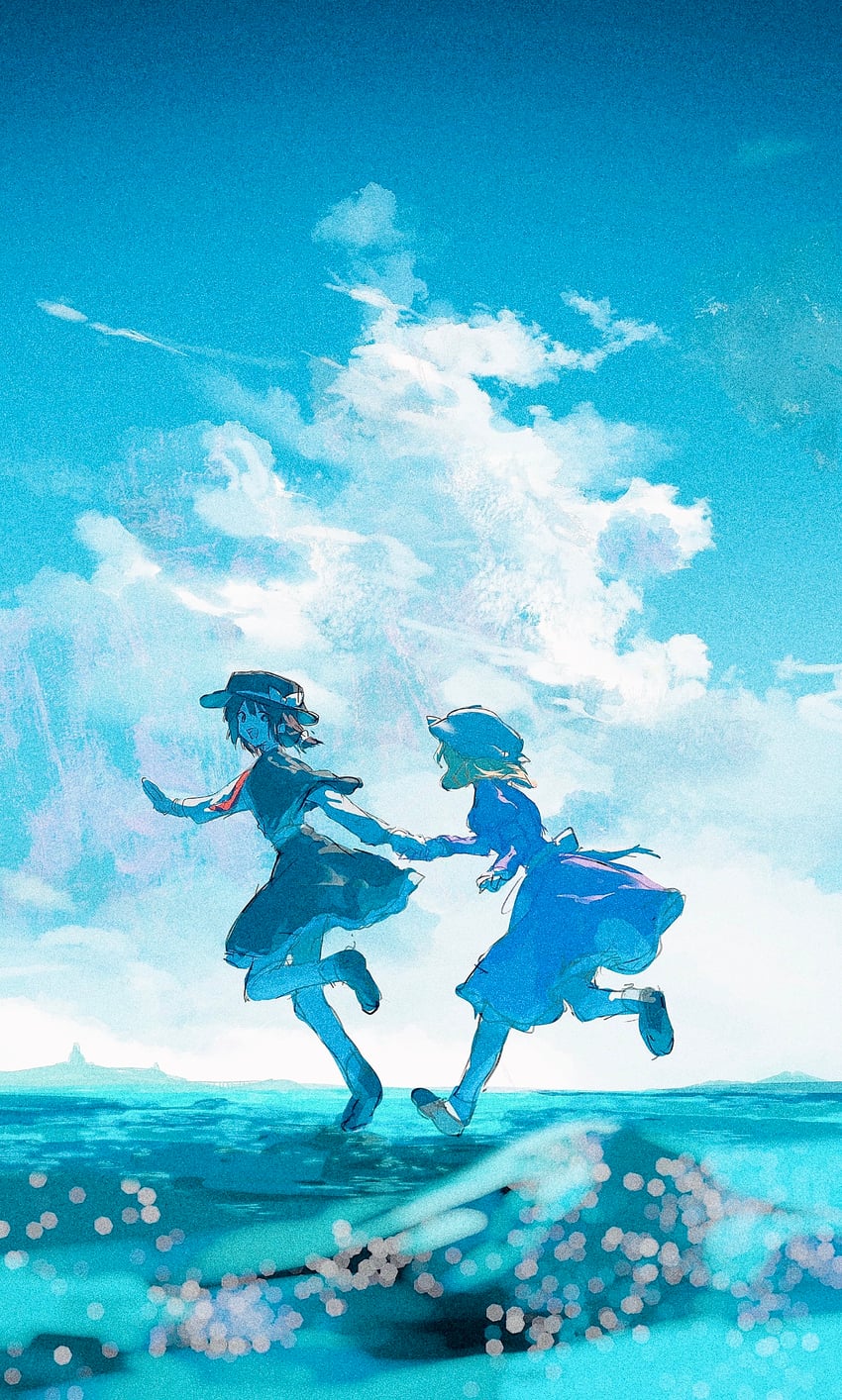 usami renko and maribel hearn (touhou) drawn by circle_yomado