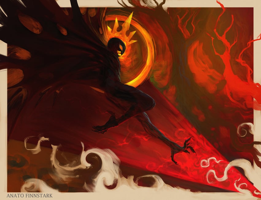 griffith and femto (berserk) drawn by anato_finnstark