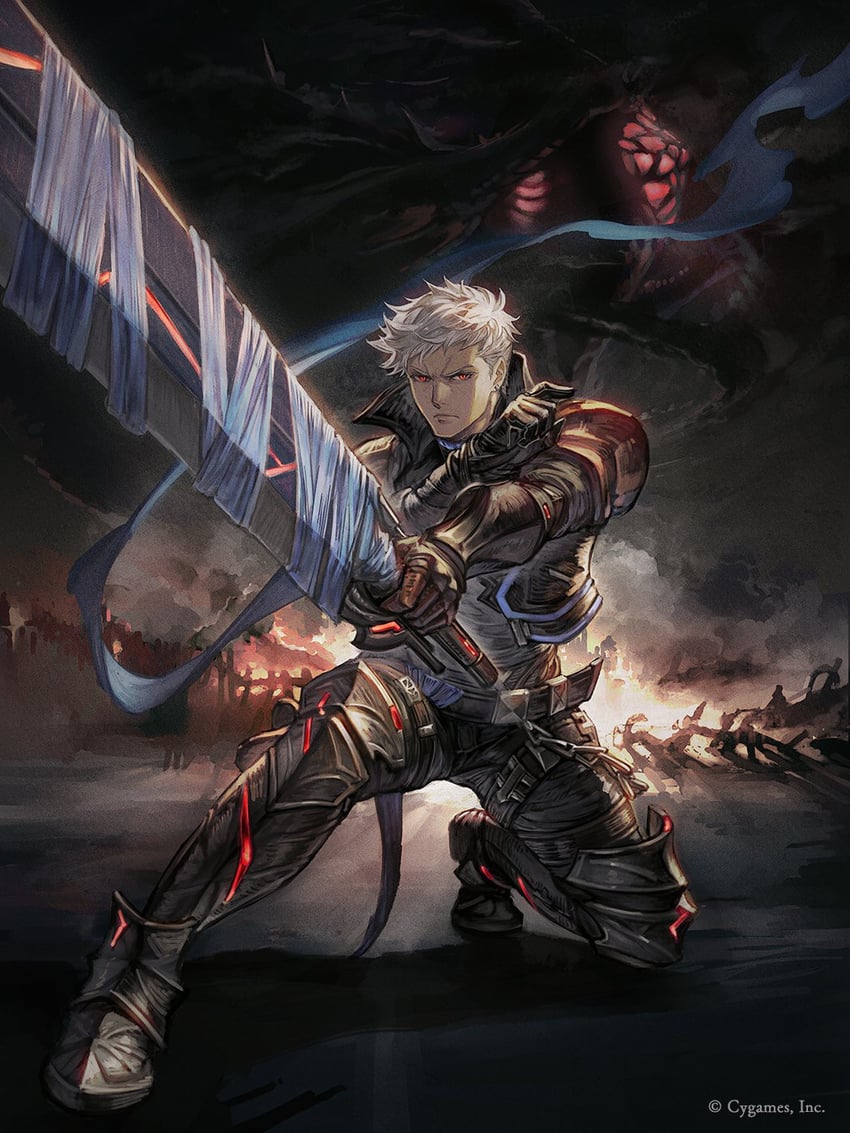 id (granblue fantasy and 1 more) drawn by minaba_hideo