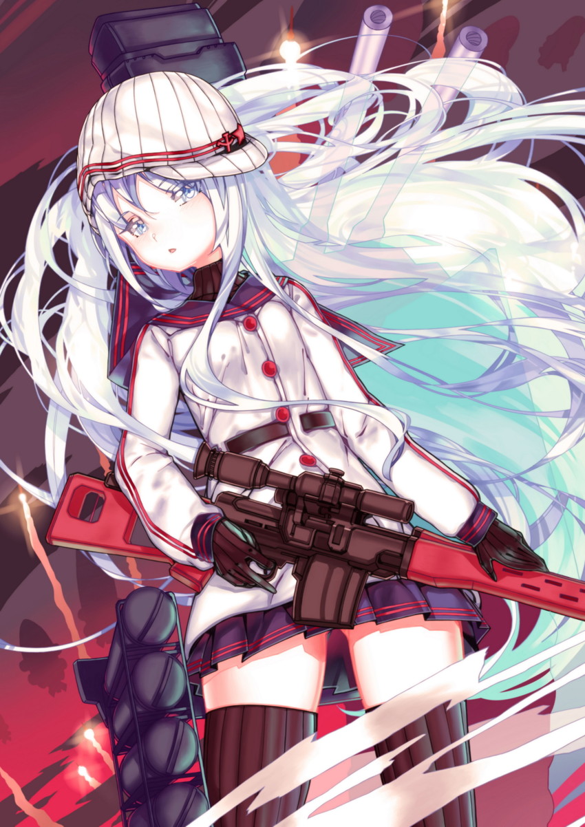 hibiki and verniy (kantai collection) drawn by leung_ka_che