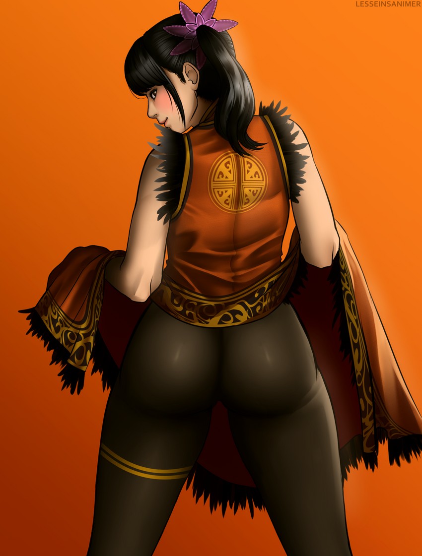 ling xiaoyu (tekken and 1 more) drawn by erodrunky