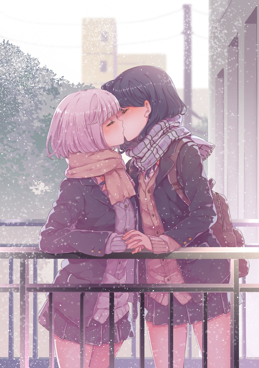 takarada rikka and shinjou akane (gridman universe and 1 more) drawn by ana_c._sanchez