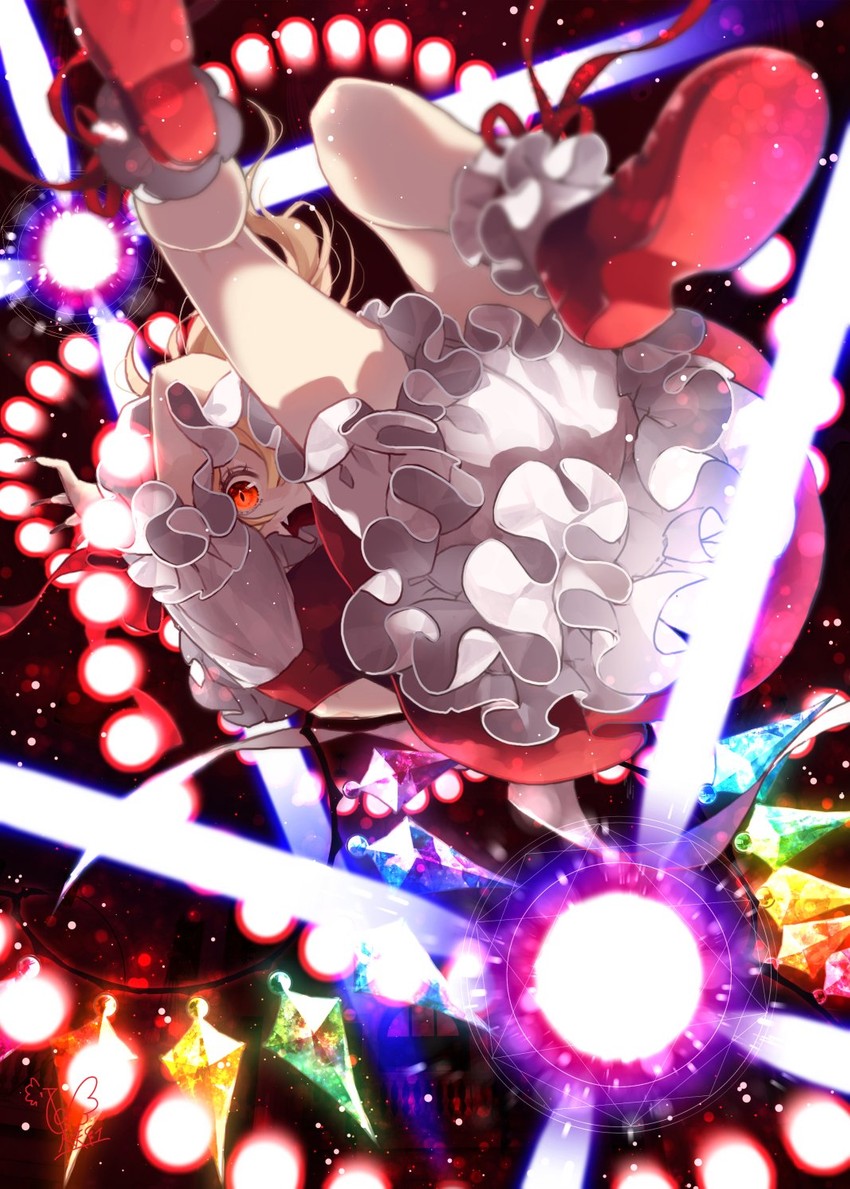 flandre scarlet (touhou and 1 more) drawn by toutenkou
