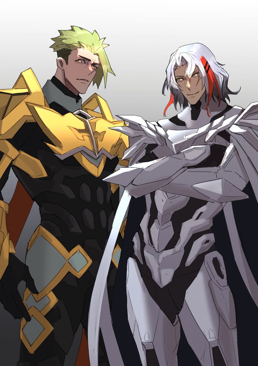 achilles and odysseus (fate and 1 more) drawn by haruakira