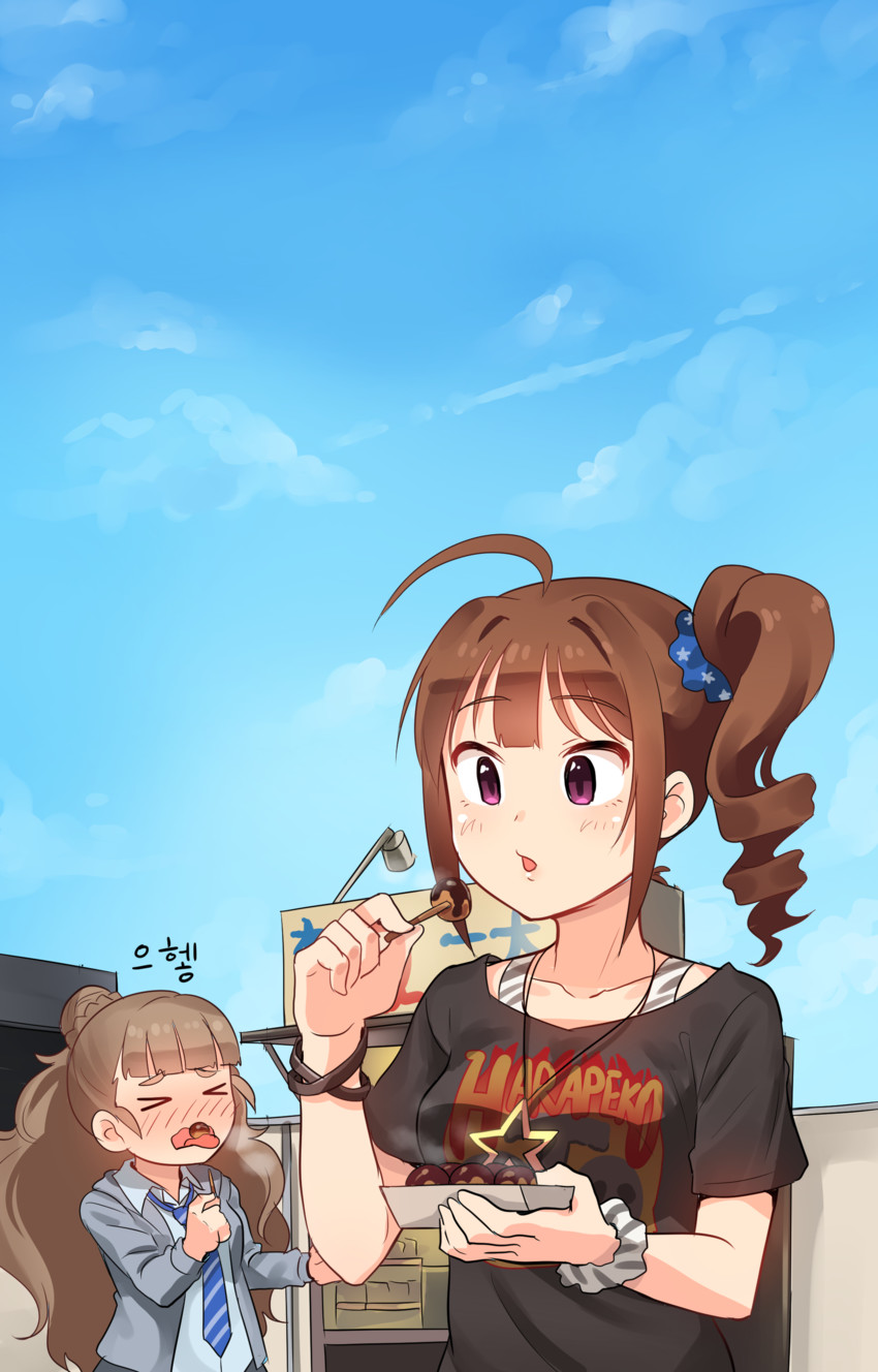 kamiya nao and yokoyama nao (idolmaster and 2 more) drawn by kamille_(vcx68)