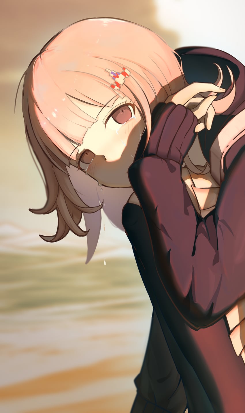 nanami chiaki (danganronpa and 1 more) drawn by xian_sha_sha_zi_yu