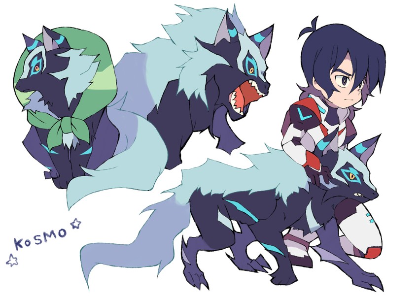 keith and kosmo (voltron and 1 more) drawn by miyata_(lhr)