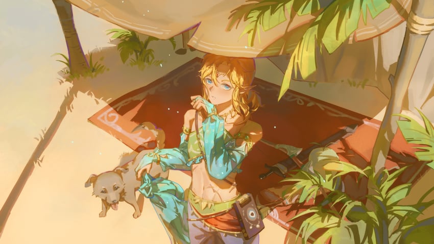 link (the legend of zelda and 1 more) drawn by gejiandenghuo