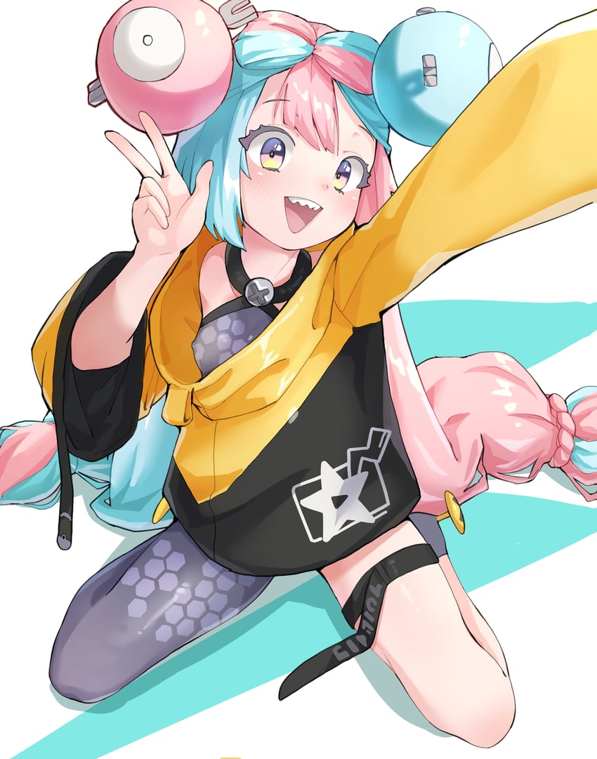iono (pokemon and 1 more) drawn by onion_(tamanegi)